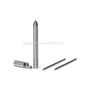Precision CNC bearbetning av metallbollspennor pennor